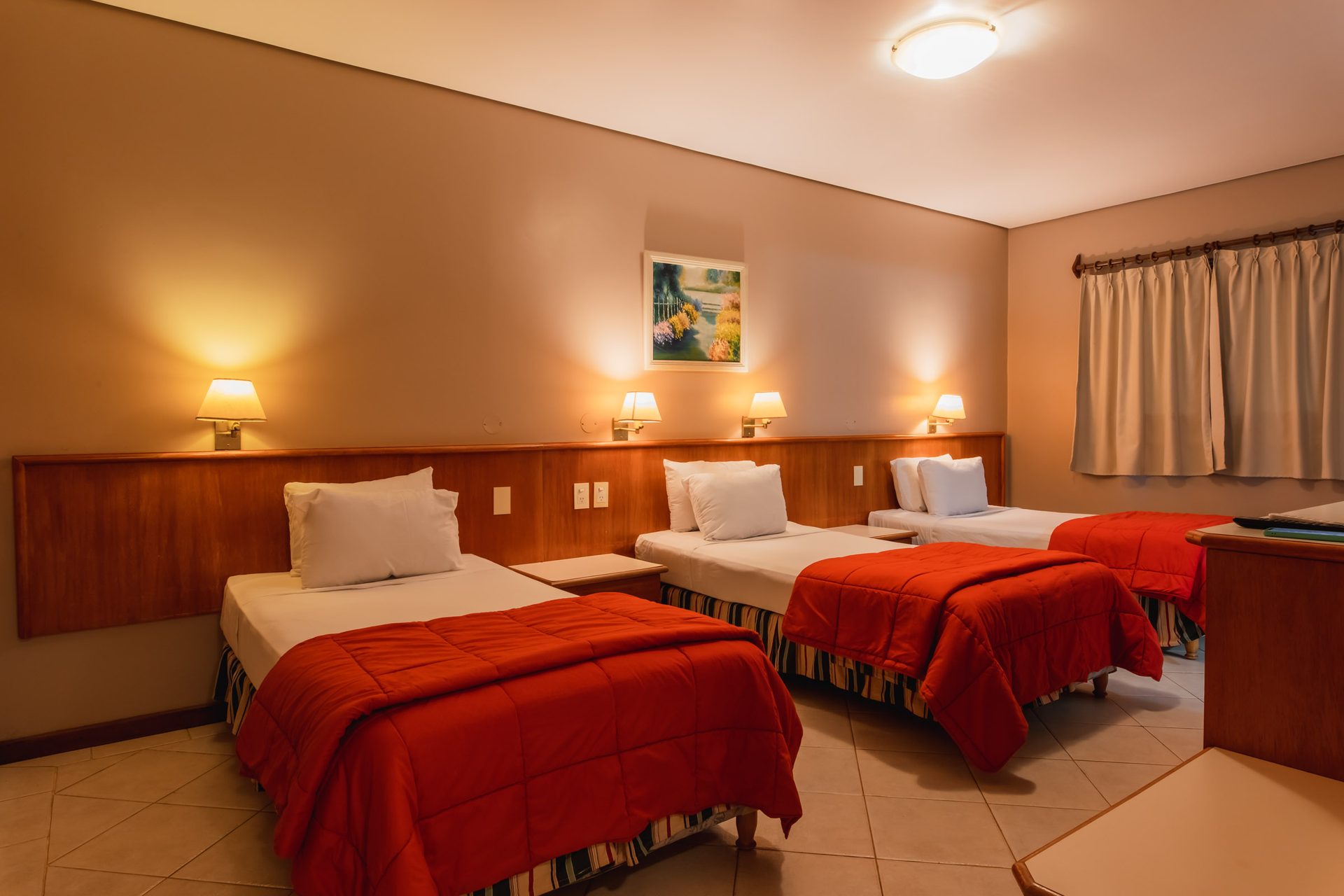 Habitación Cuádruple de Marcopolo Suites Iguazú