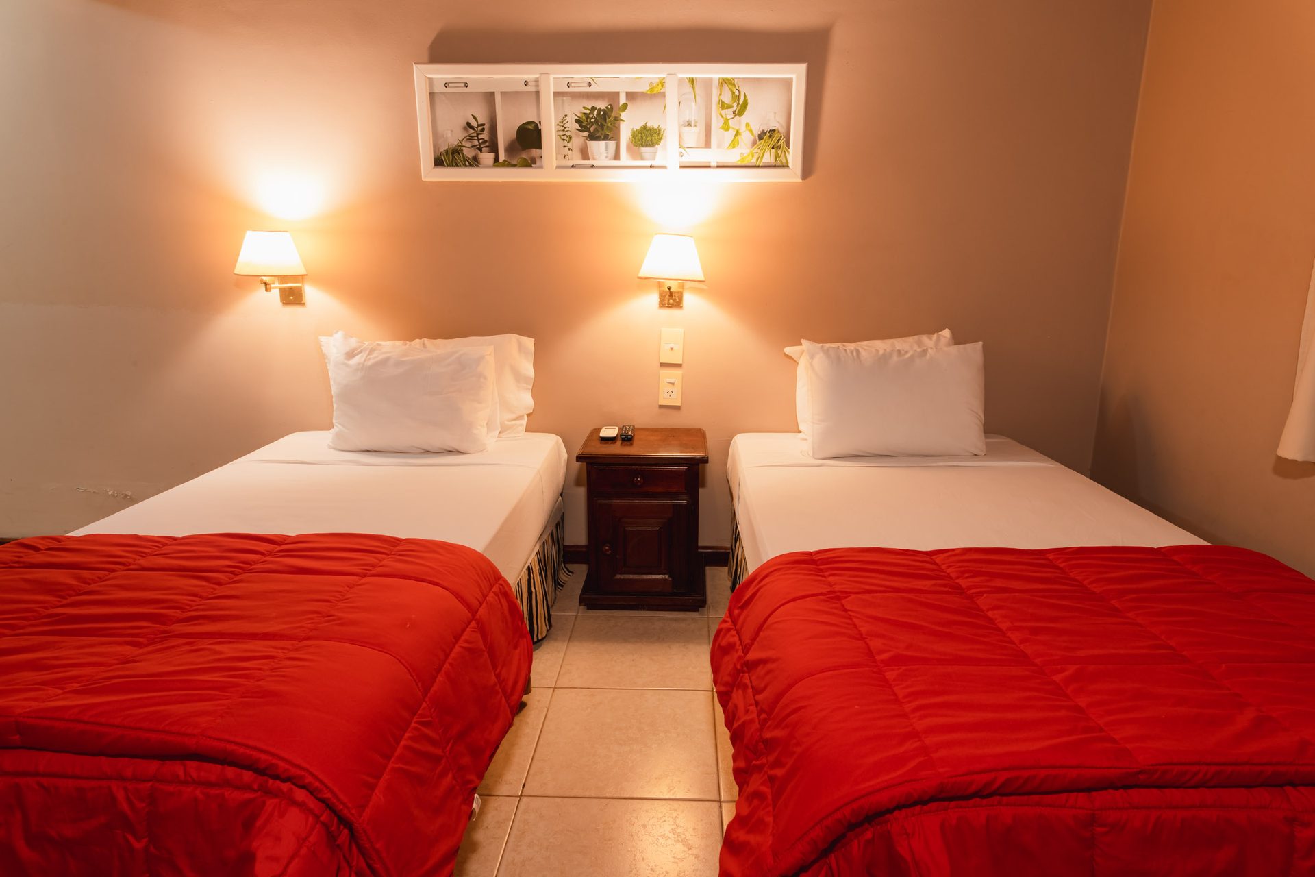 Habitación Doble con dos camas en Marcopolo Suites